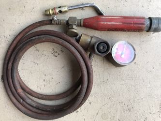 Turbo torch used works one small tip with it