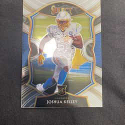 NFL Select Joshua Kelley Rookie Card