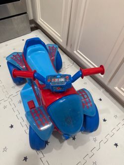 Spidey and His Amazing Friends Toddler Electric Ride-On ATV – $25