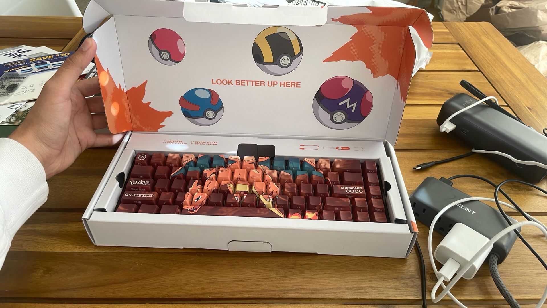 Hi ground Charizard Keyboard