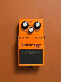 Boss Distortion DS-1 Guitar Pedal