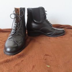 womens mountain horse boots backzip laceup sz 10 Eur 41