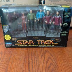 Star Trek Officers Collector Set NEW from 1994