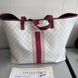 Authentic Gucci Tote Bag 