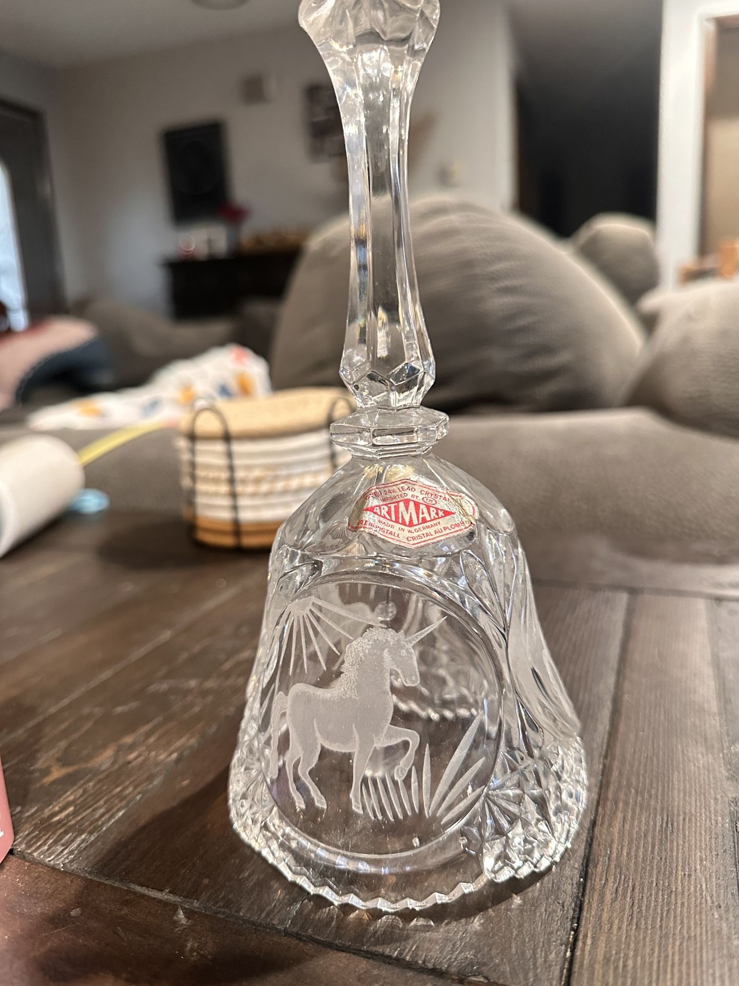 Crystal Unicorn Bell