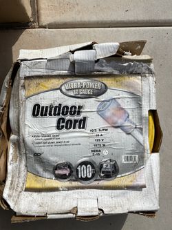 100FT 10/3 SJTW Power Cord $50 Each 2 Boxes