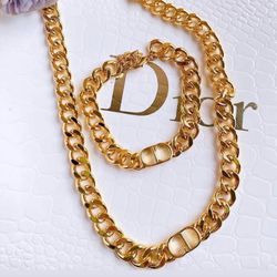 Jewellery Set Plated Gold