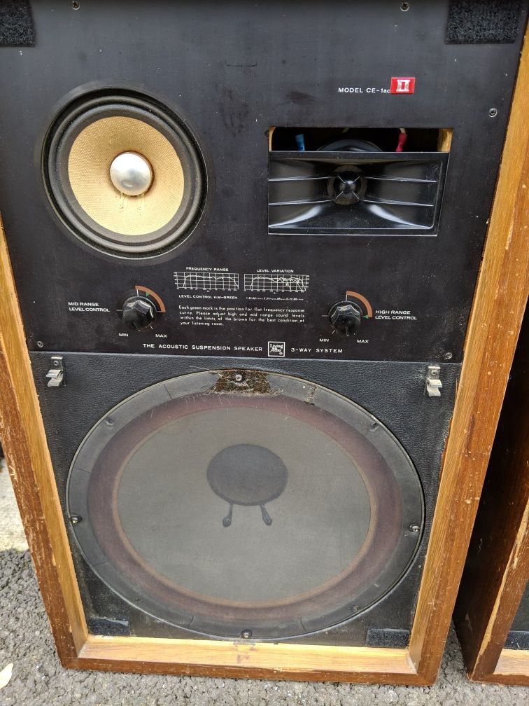 Living audio Crysler CE-1acII House speakers audiophile