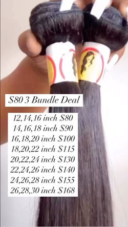 3 Bundle Deals For $80 @herhairishergloryy