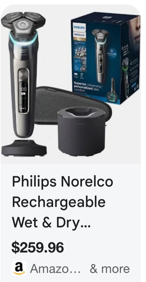 Phillips Norelco Shaver w/ Extra Clean Solution