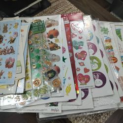 Huge Lot Of Stickers 