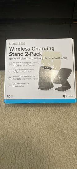 Ubiolabs Wireless Charging Stands 2 pack