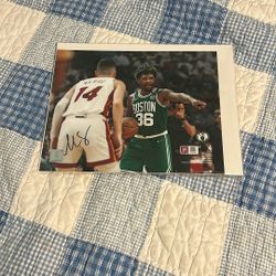 2022 Marcus Smart signed photo (Certified)