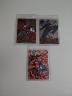 MARVEL CARD LOTS