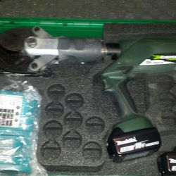 Greenlee Gator Battery Powered Pistol Grip Cable Cutter Number Esc85L Brand New