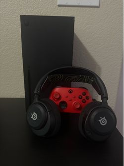 Xbox Series X Bundle - Console + Red Controller + SteelSeries Wireless Headset