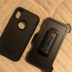 iPhone X/XS Otter Box Case + Belt Clip