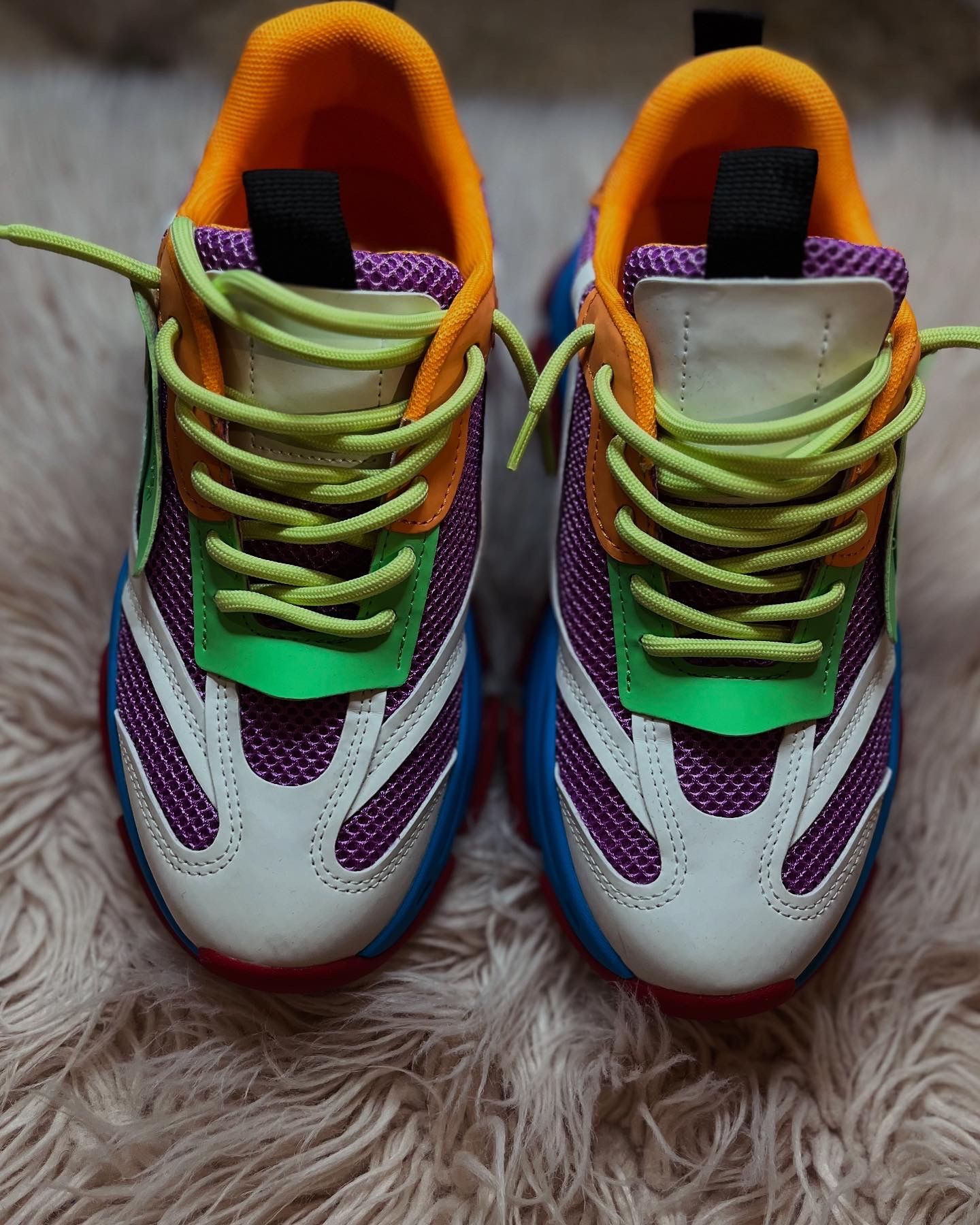 Steve Madden Possession Chunky Lace-Up Sneakers