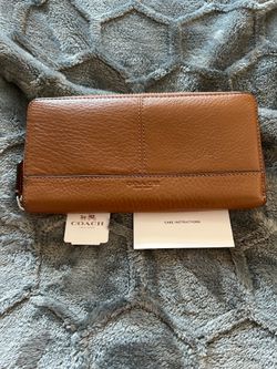 NWT Coach Leather Wallets $75