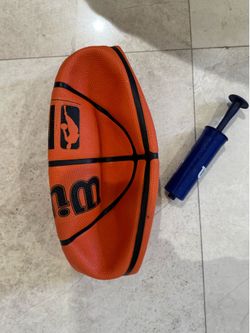 Basketball and pump brand new