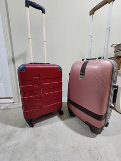 Carry on luggage.  Each $35