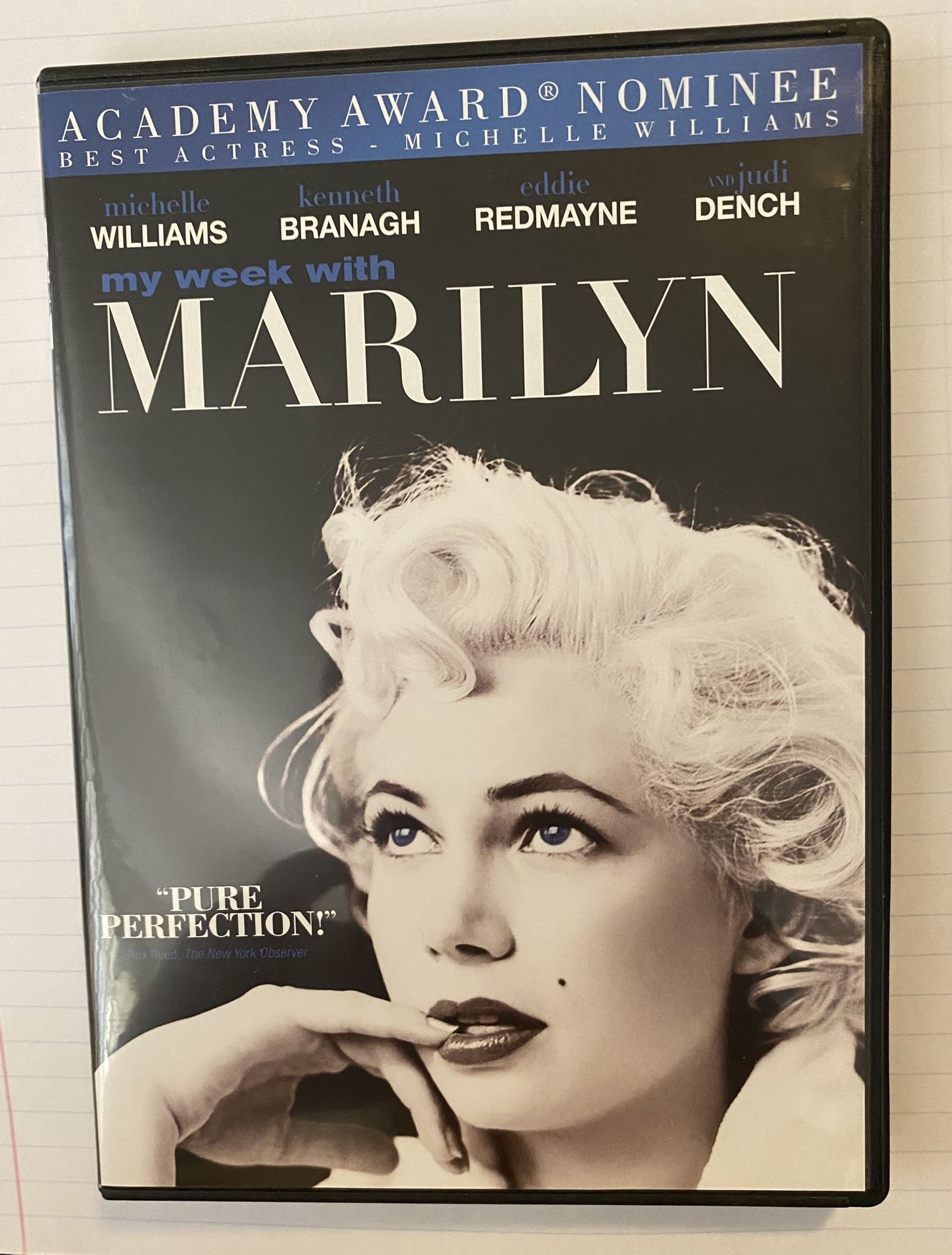 Marilyn Monroe DVD My Week With Marilyn