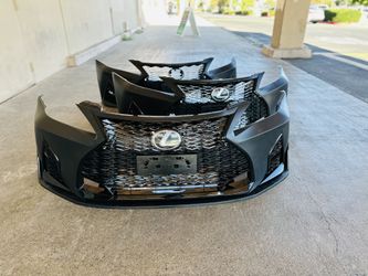 For 06-13 Lexus IS250 IS350 Conversion to 21+ F-Sport Front Bumper unpainted polyurethane
