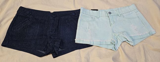 Bundle Of 2 Jean Shorts Sz: 3