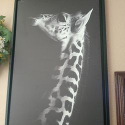 Nice Poster Of Giraffe 