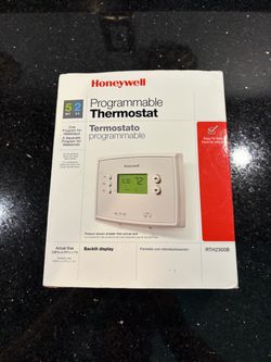 Honeywell Programmable Thermostat RTH2300B 5-2 Day Heating and Cooling Schedules