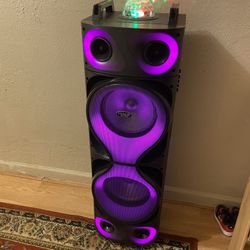 Bocina Bluetooth Karaoke 🎤 Micrófono Inalámbrico Recargable 