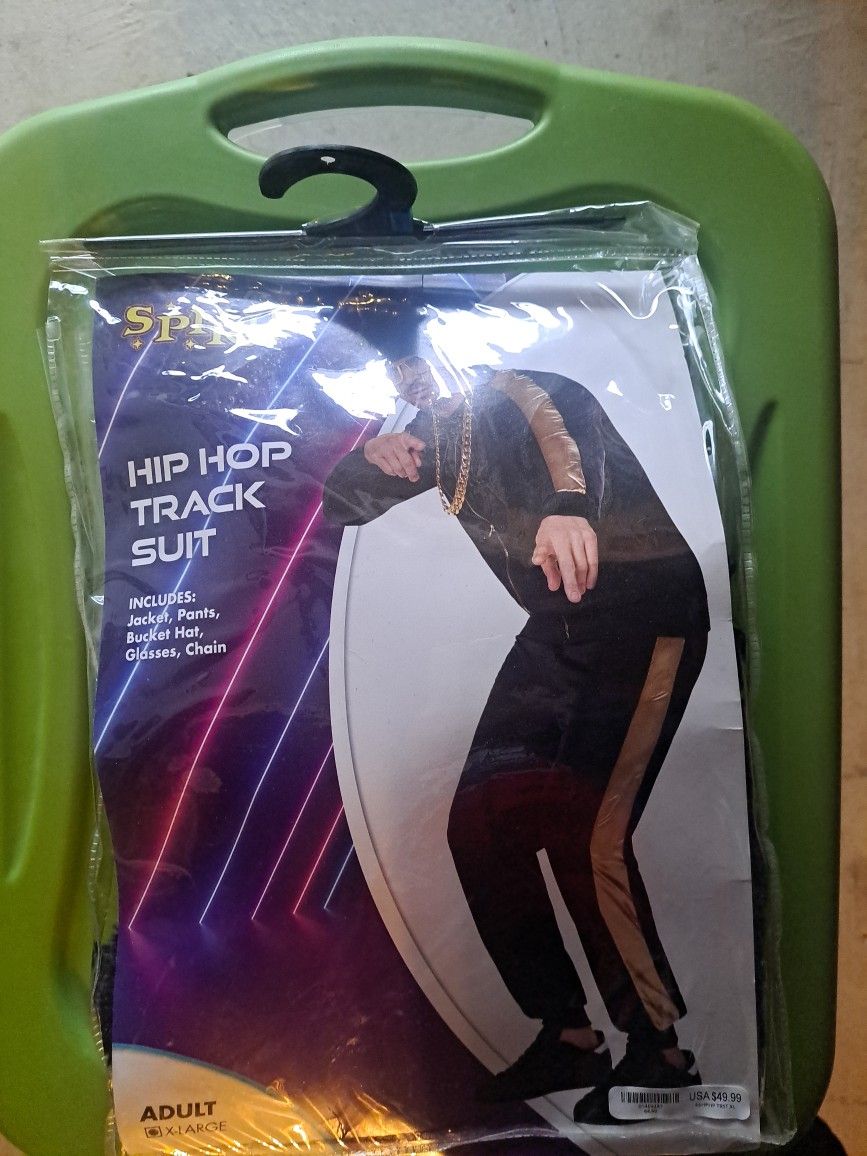 Adult Costume- Hip Hop Track Suit