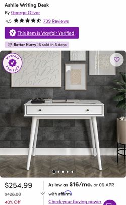 Ashlie Writing Desk