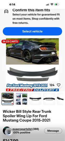 Mustang GT car parts