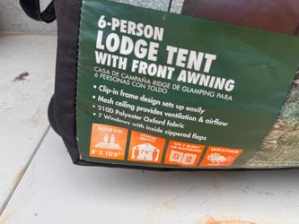 NEW 6 person lodge tent
