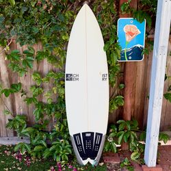 5’10 Chemistry Alchemist Surfboard Shortboard Fish Surf Board Groveler (not rocket wide twin fin better everyday)