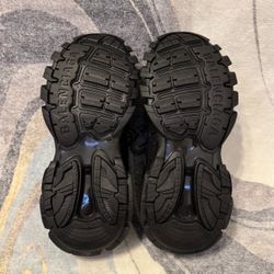 balenciaga track triple black