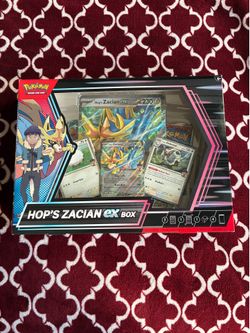 Pokemon HOP’s ZACIAN ex box  JOURNEY TOGETHER