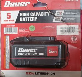 Bauer 12v battery