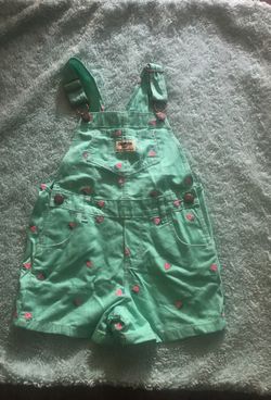 Toddlers short overalls