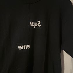 Supreme X Comme Dee Garçons 