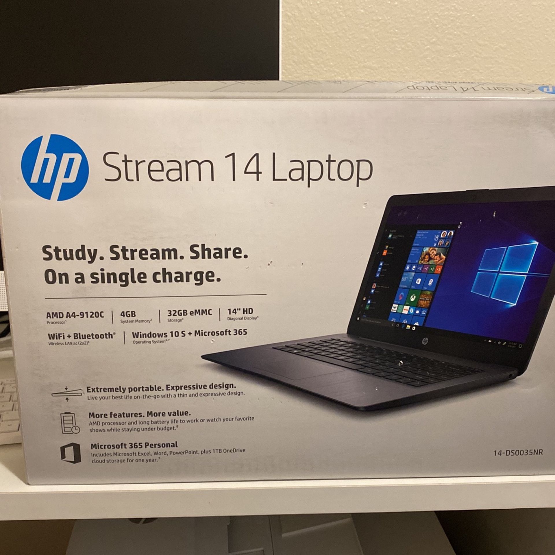 HP Stream 14 Laptop Brand New