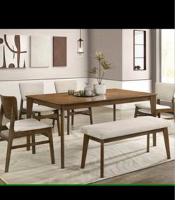 Dining table set with chairs