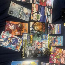 Vintage Gaming Magazine/ Manuals Lot Of 13 Please See Pics And description