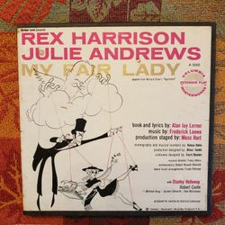 MY FAIR LADY  Set Of {4} 45rpms Vinyl Records