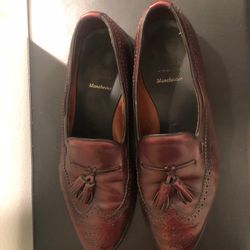 men's leather dress shoes, size 12