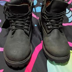 Boys Black Timberland Boots