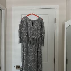 Formal Dress With Shawl