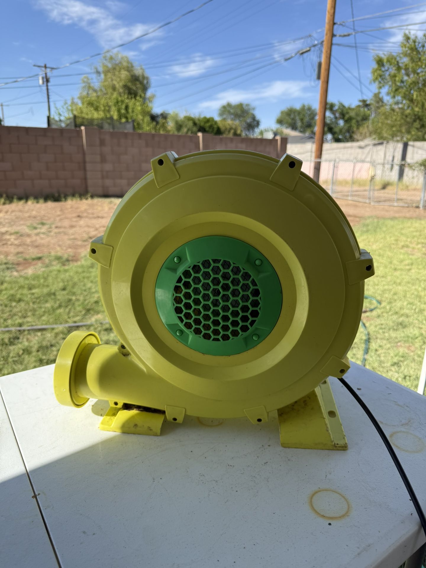 High Powered Fan For Outside Use Or Inflatables