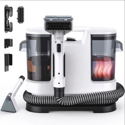 Home Deep Cleaning Fabric Cleaner Machine 600W Hot Water Version 3 Accessories Multi-Surface Sofa Carpet Vacuum